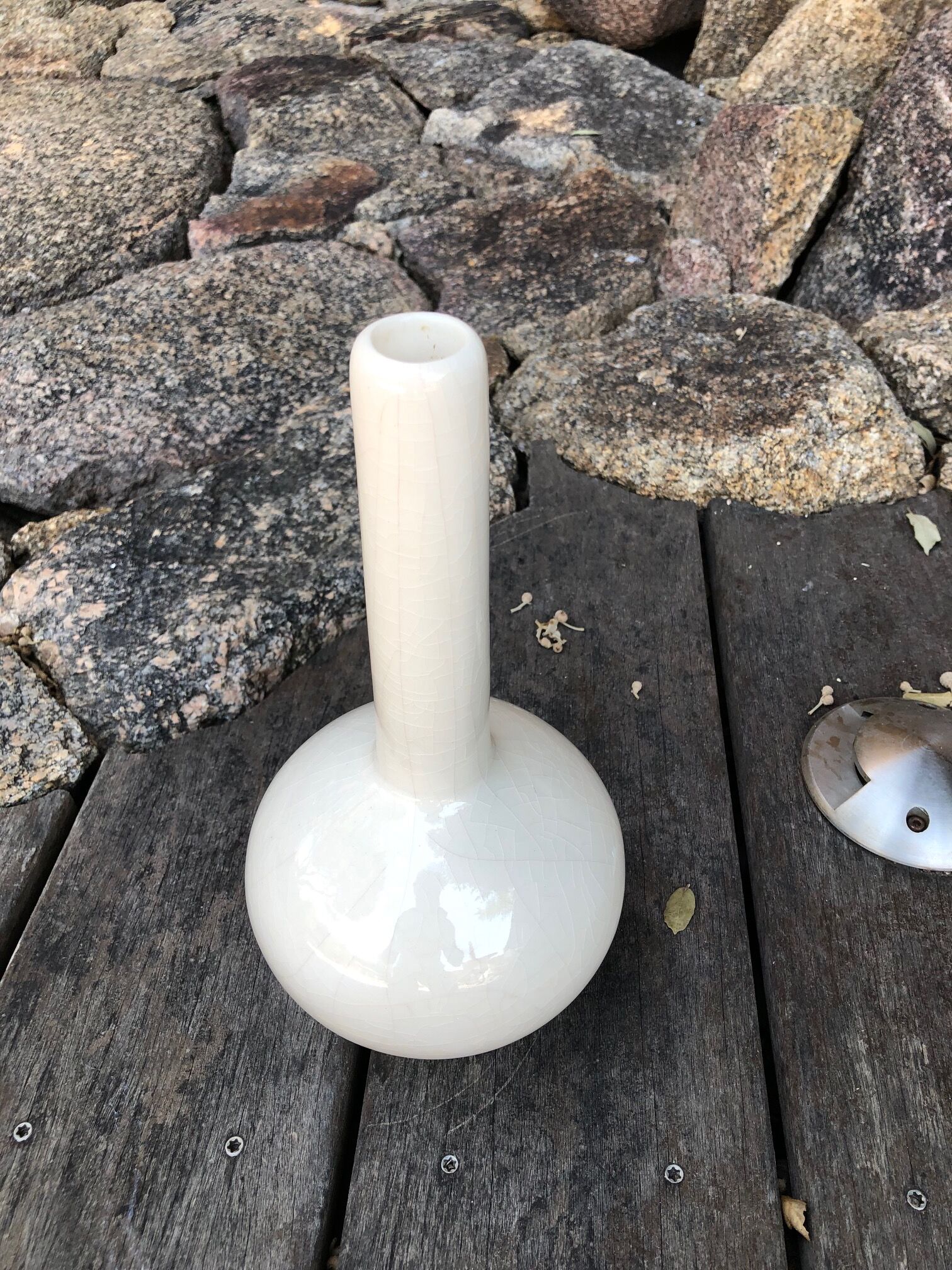 Kostka ceramic vase 80s