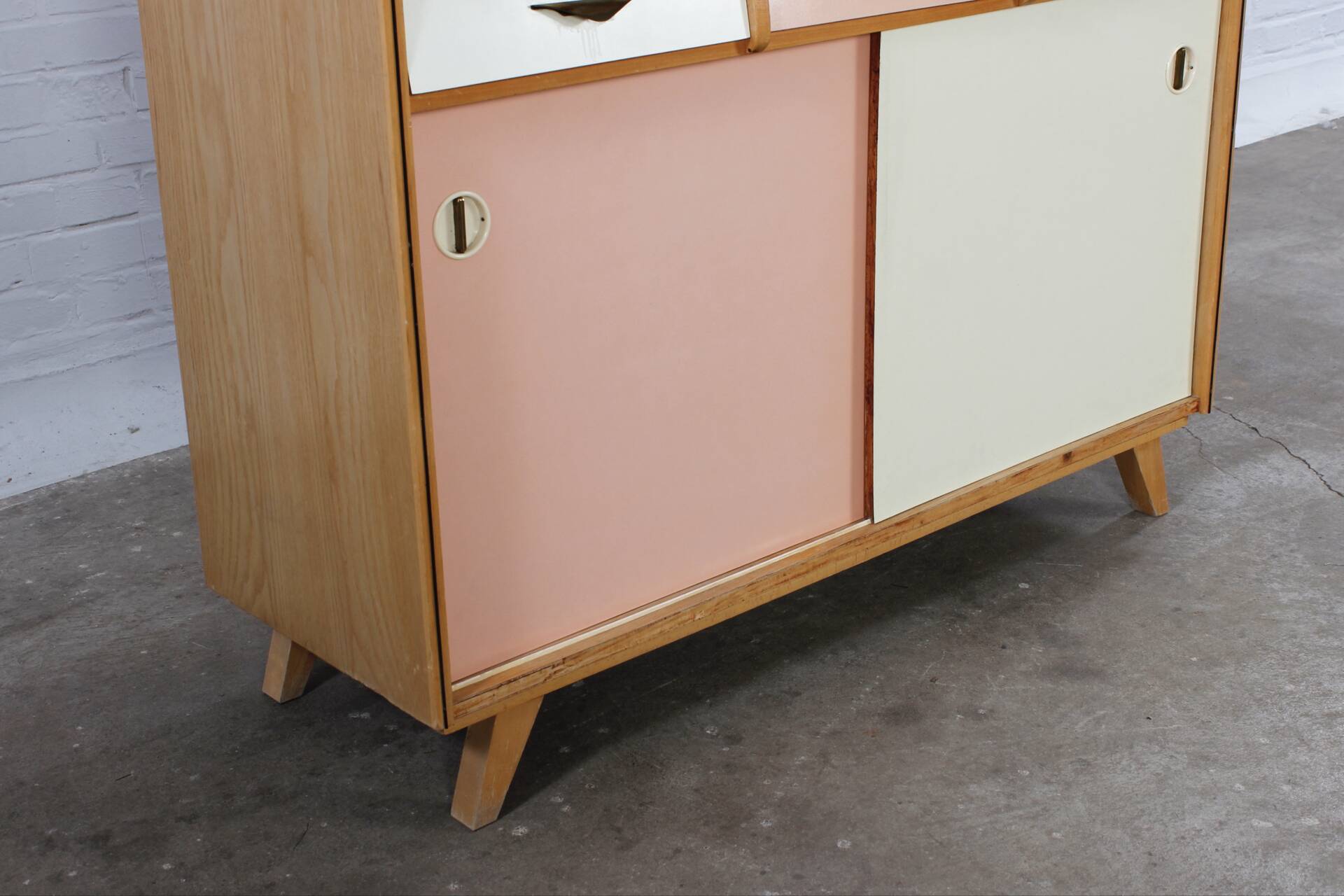 50er Jahre Küchenschrank Anrichte Kommode Vintage