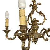 Lustre en bronze style classique 5 branches