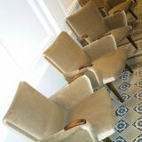 lot of 5 chairs Danish 50/60s Arno Votteler Knoll