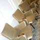 lot of 5 chairs Danish 50/60s Arno Votteler Knoll