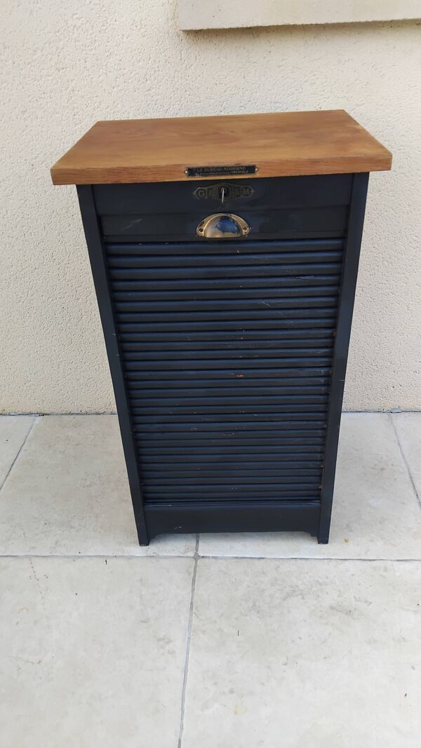 Ancien meuble a volet classeur GRADIAM vintage