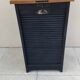 Vintage GRADIAM filing cabinet with a flap.