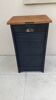 Vintage GRADIAM filing cabinet with a flap.