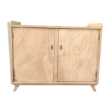 Parisian buffet feet compass raw wood