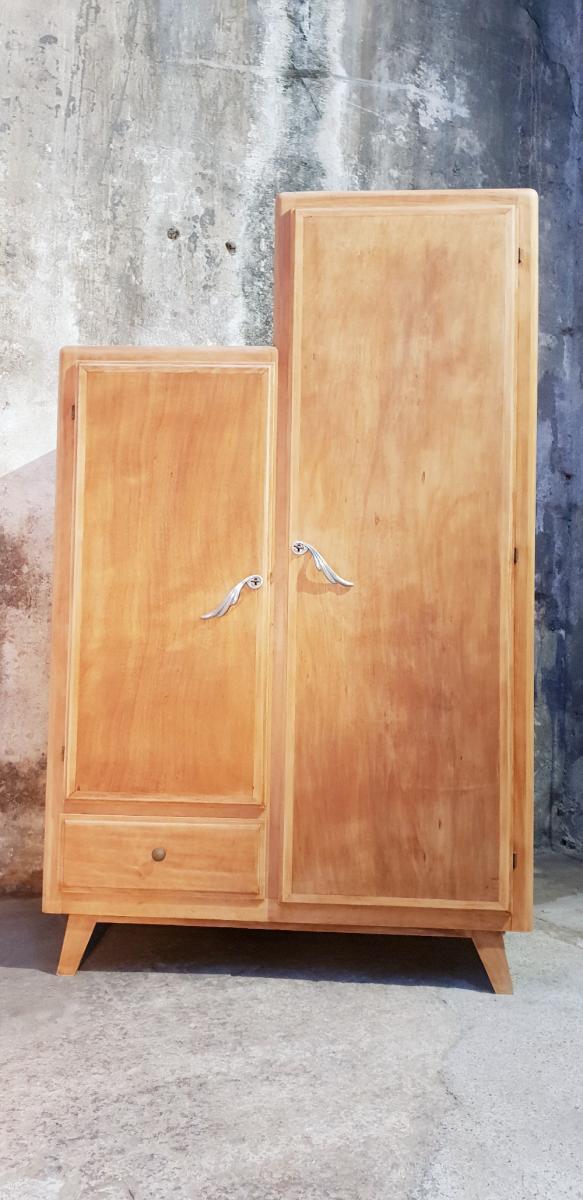 Vintage asymmetrical wardrobe