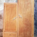 Vintage asymmetrical wardrobe