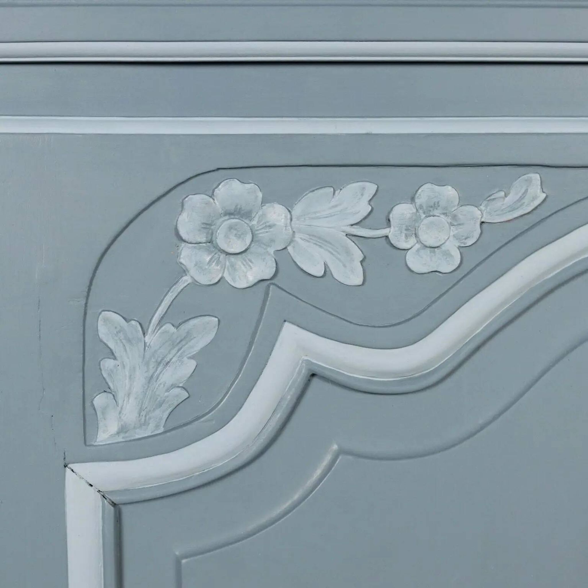 Rococo-style antique cherry wood buffet, France, 20th century