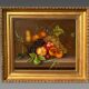 French school of the 19th century. Still lifes with fruits.