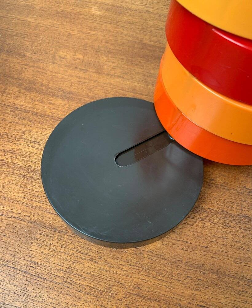 Extendable space-age pivoting bowls from the mid-century by Emsa, 1960s, set of 2.