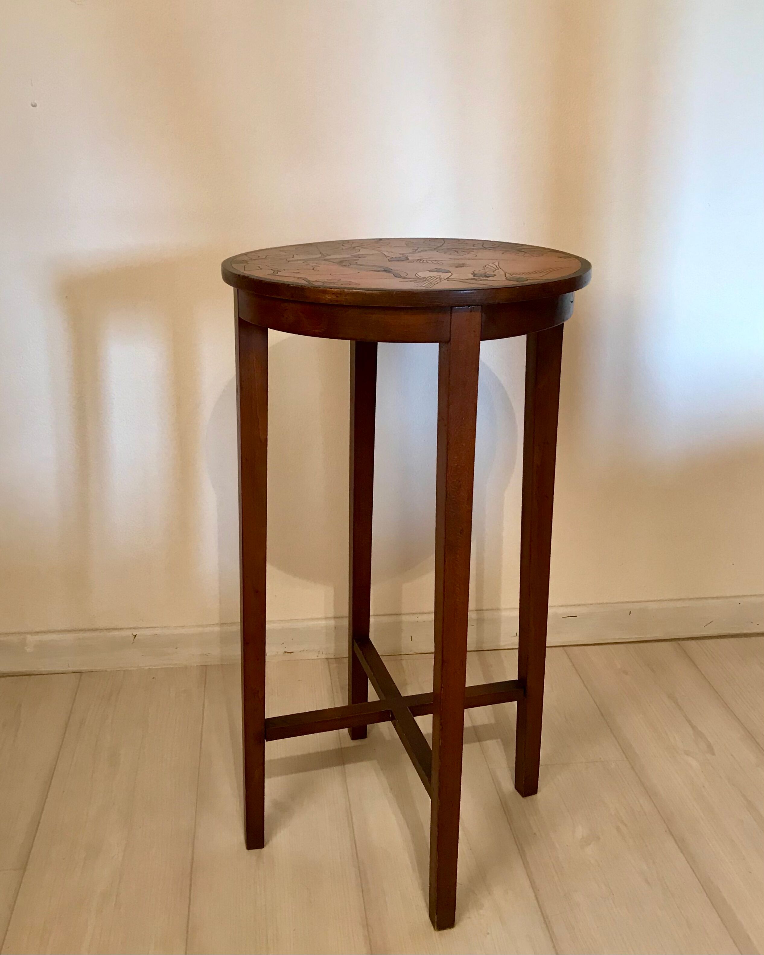 Healing Art Deco walnut