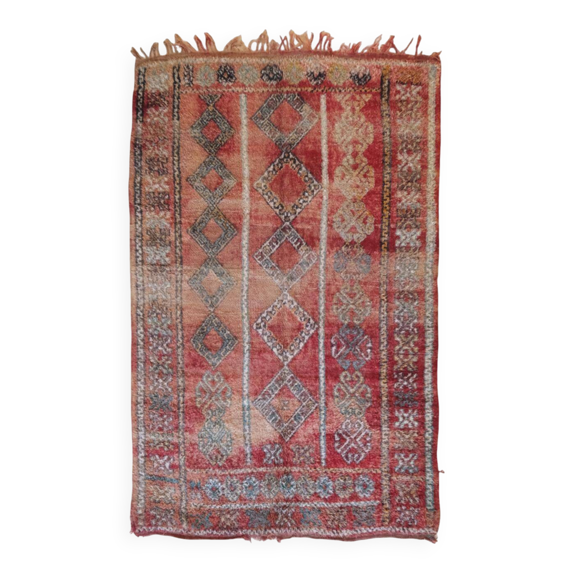 Tapis Rouge Ancien -304 x 200 cm