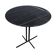 Coffee table or auxiliary table Natuzzi, marmol Sahara Noir, s. XXI – Italy