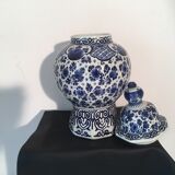 Delft earthenware vase