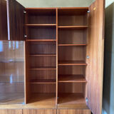 Wall unit / bookcase Italian Luigi Bartolini 1960