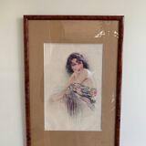 Painting illustration frame by Suzanne Meunier