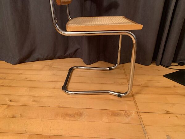 Chair with raffia, Italy, 1980s