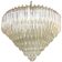 Clear quadriedro murano glass chandelier by simoeng
