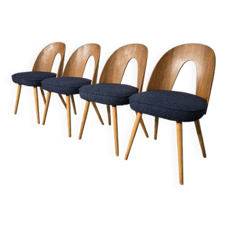 Chaises de salle à manger par Antonin Suman, années 1960, lot de 4