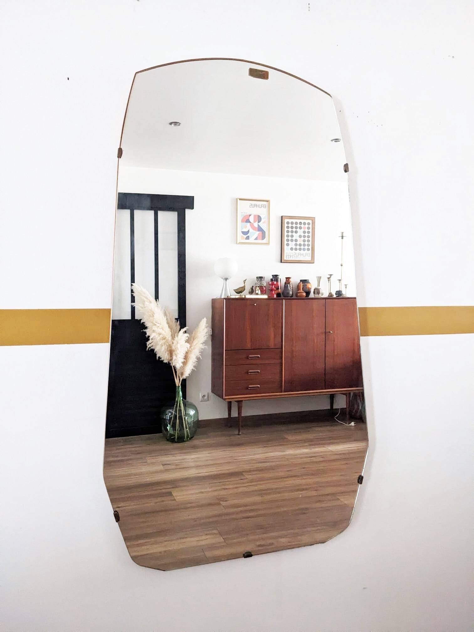 Vintage Scandinavian design mirror