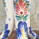 Quimper earthenware tricorn vase