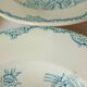 3 vintage deep plates in ironstone by L&G model Oeillets 220524