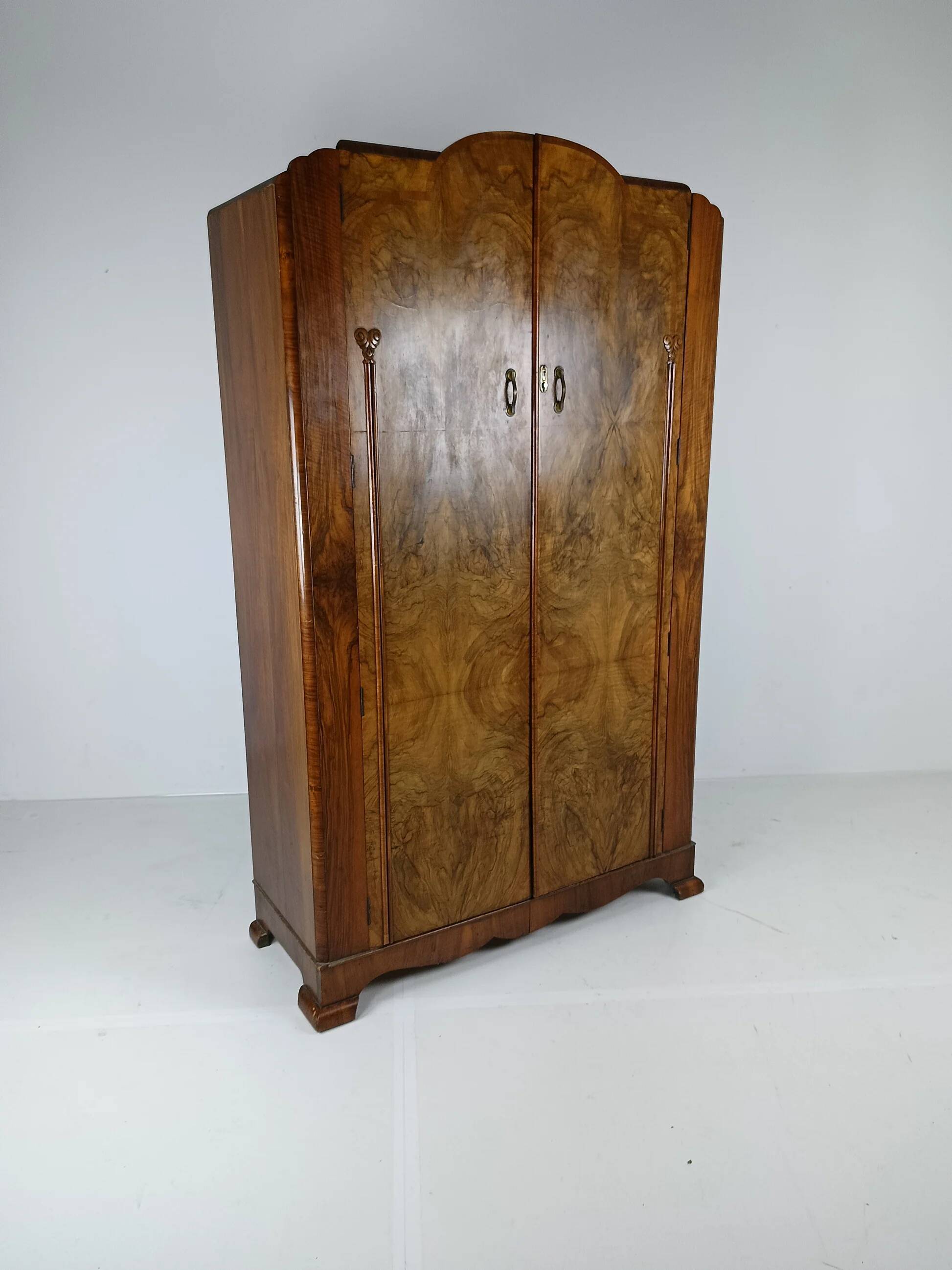 English antique wardrobe 1920's
