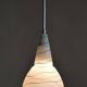 Mid-Century Czech Chromed Steel and Milk Glass Pendant Light, 1960s