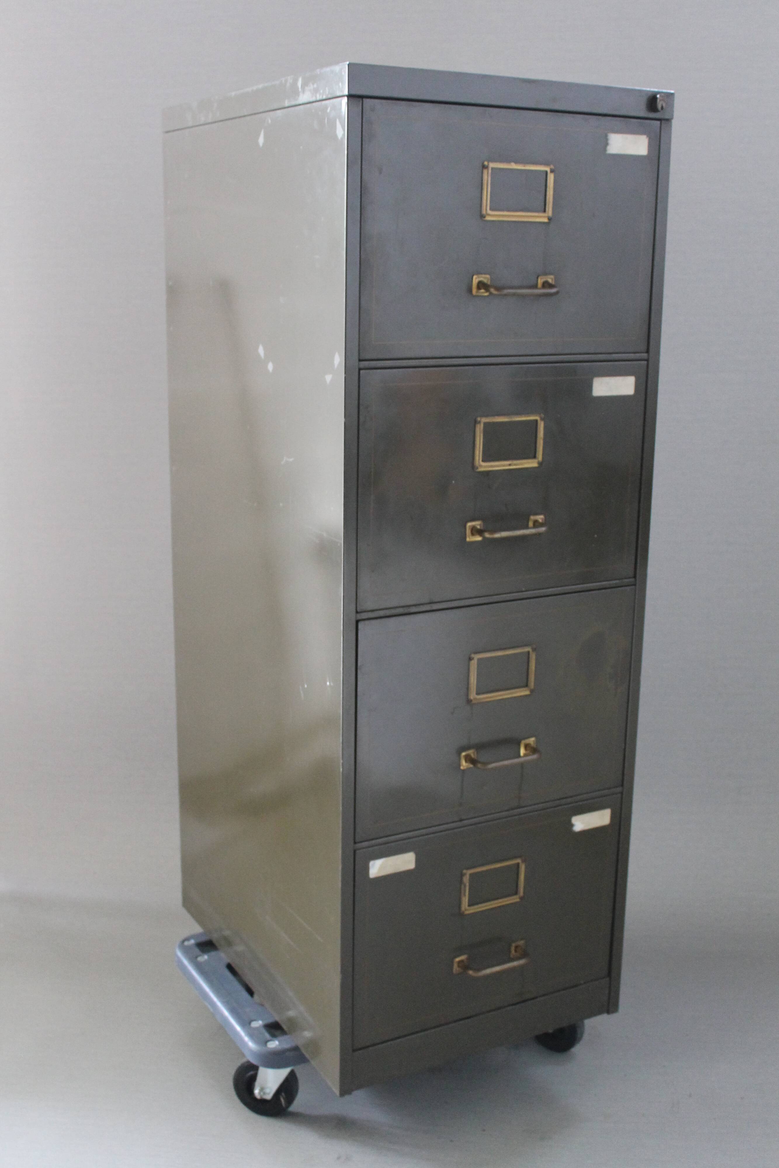 Industrial metal locker, circa 1950