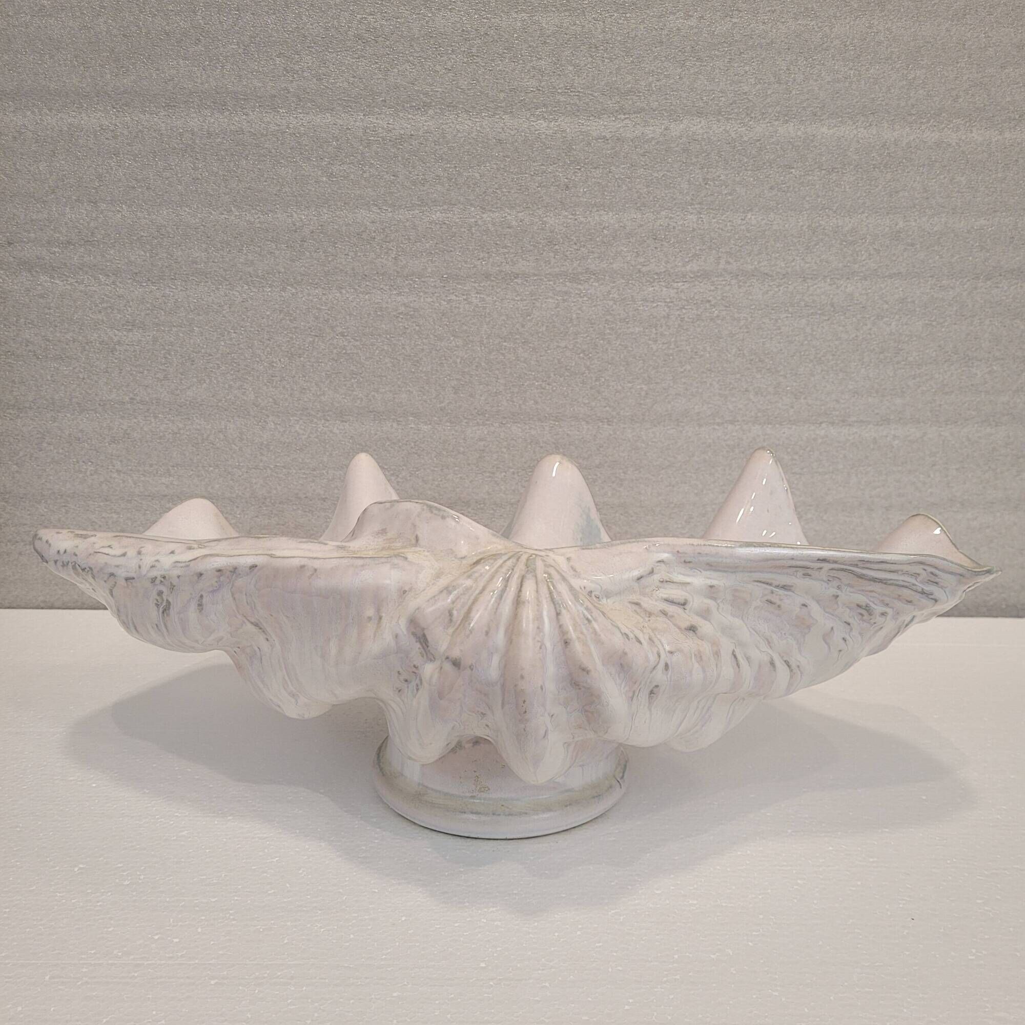 Center of table “Venera” or “Tridacna”, ceramic glass, 70's - Valencia, Spain