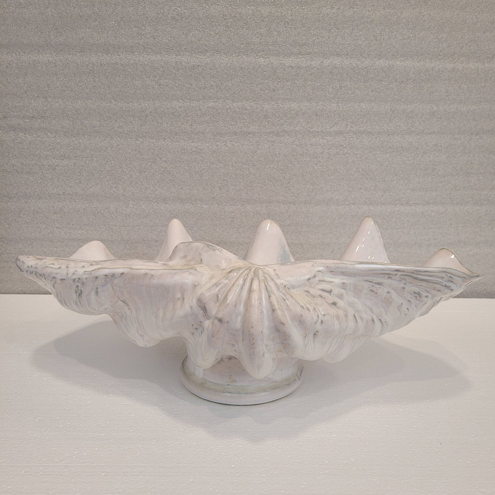 Center of table “Venera” or “Tridacna”, ceramic glass, 70's - Valencia, Spain
