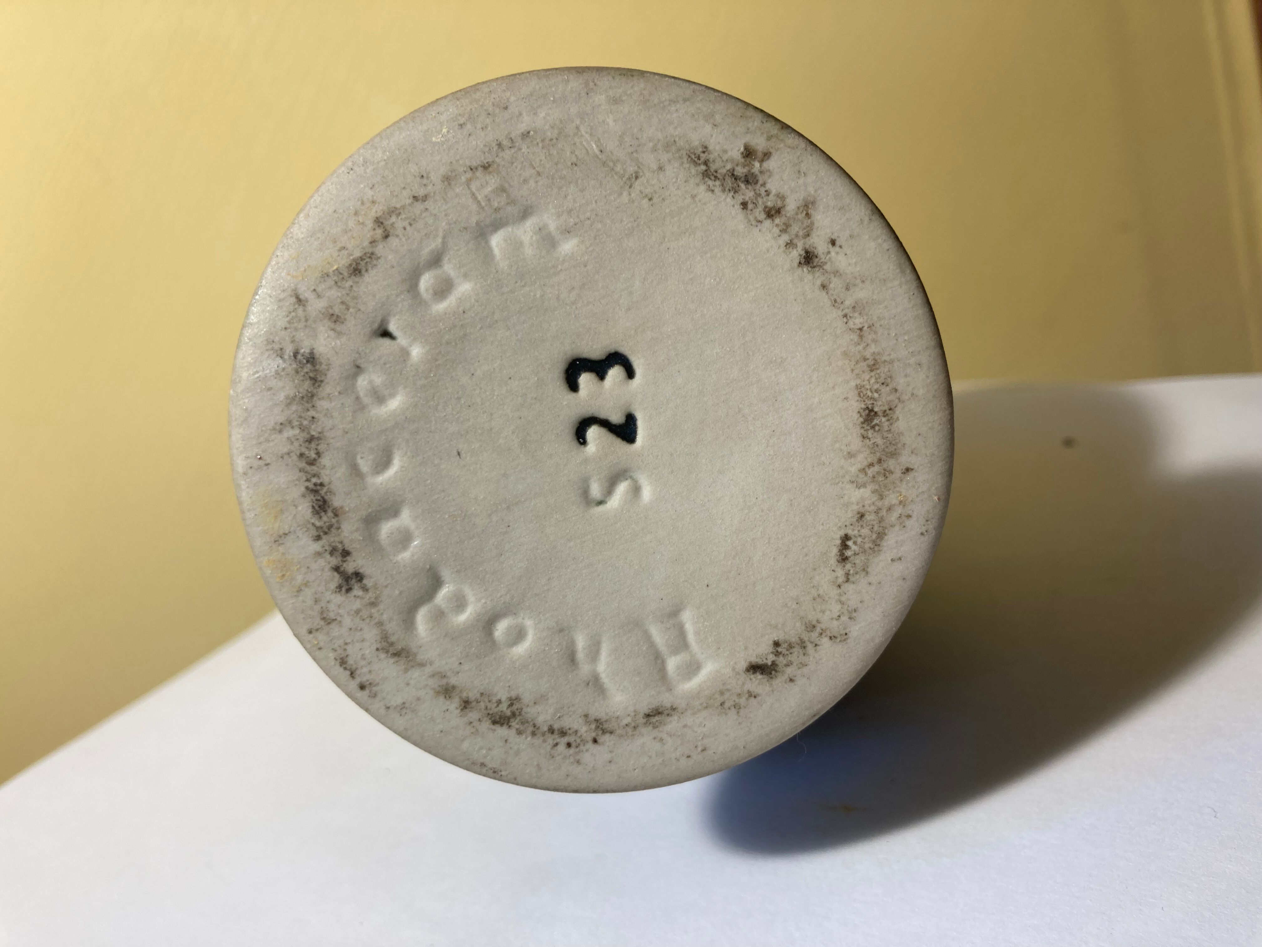 Pitcher art deco signature Rhoda numbered 523