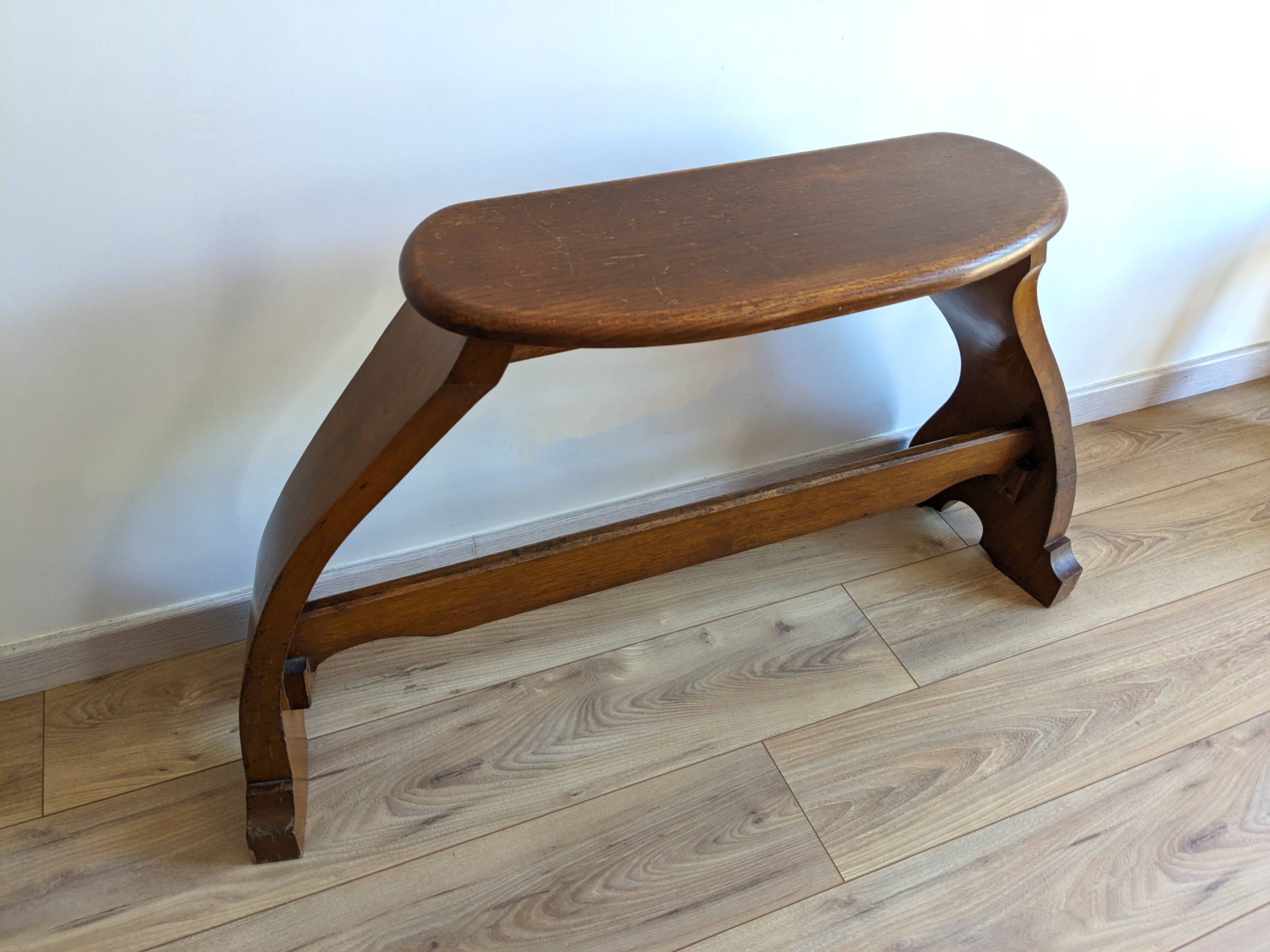 Banc d’orgue ancien en chêne – époque Art nouveau vers 1900