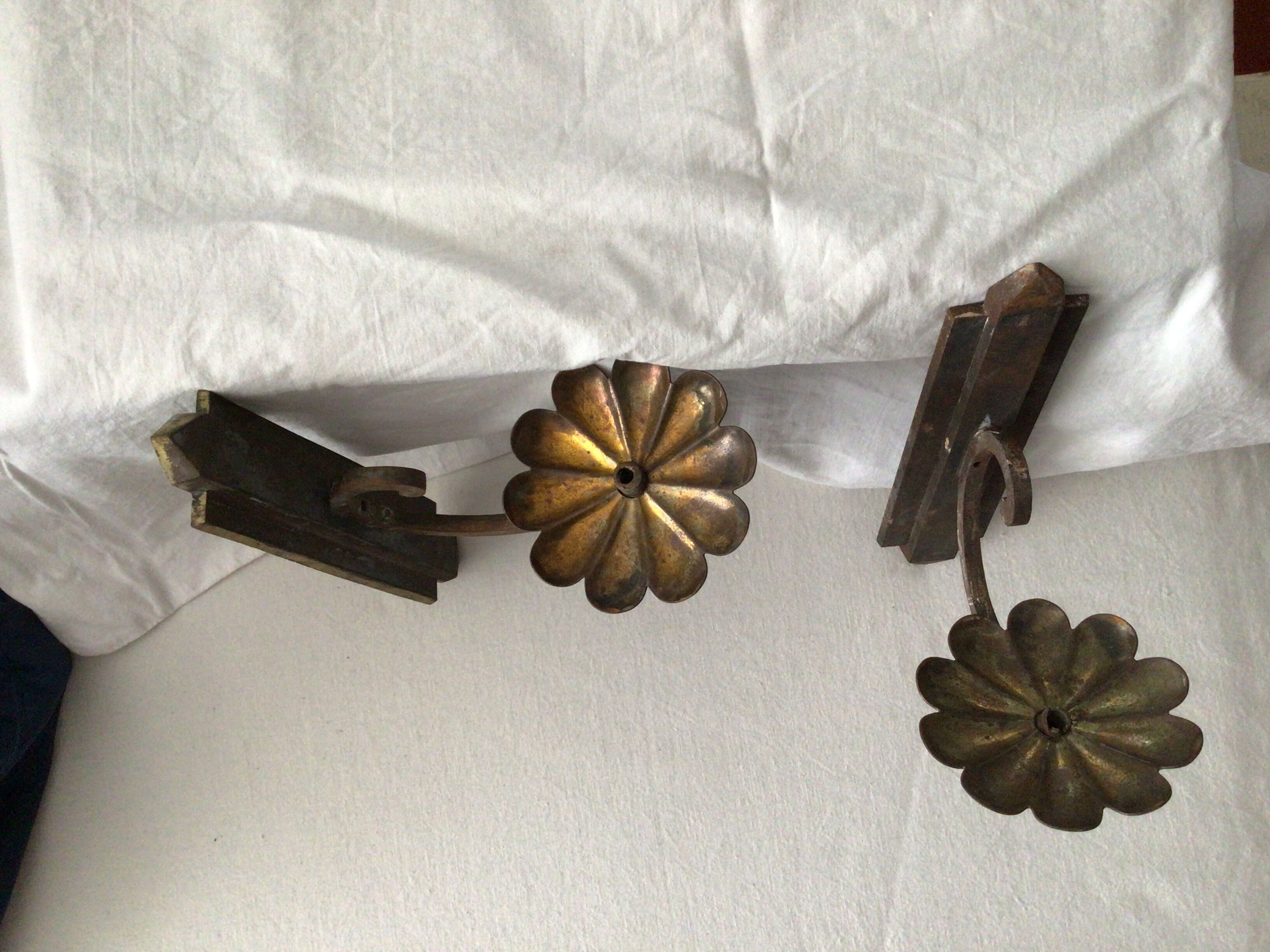 Iron wall lights