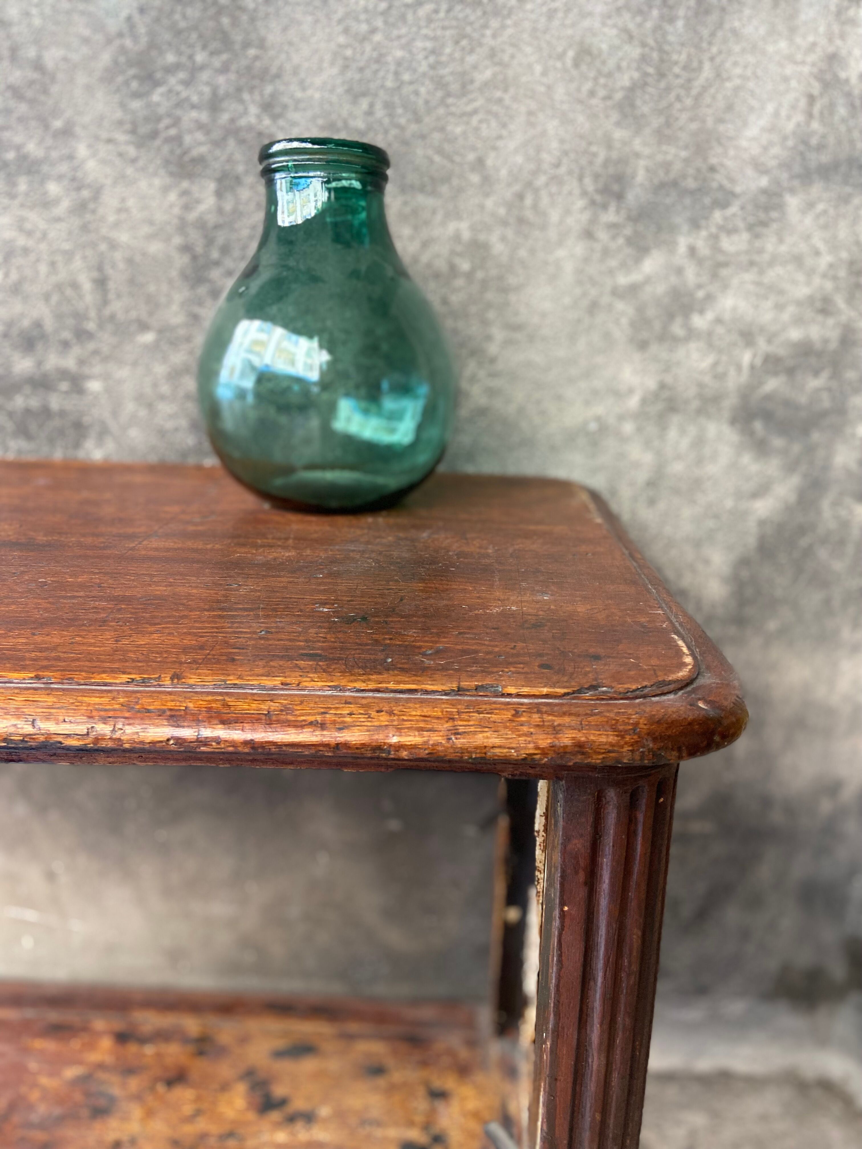 Former trading post in natural oak