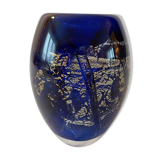 Hand blown and shaped vase