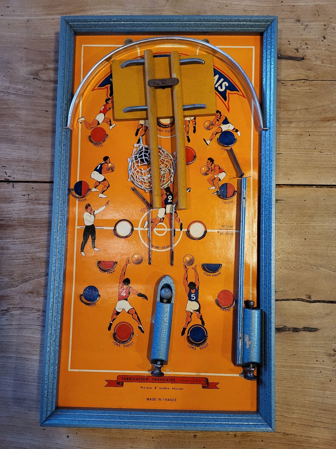 French Basket, Art Deco retro, made in France