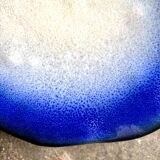Flat plate in glazed ceramic by Poterie Pol Chambost