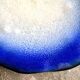 Flat plate in glazed ceramic by Poterie Pol Chambost