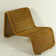 Wicker Lounge Chair Model P3 By Tito Agnoli, 1970s