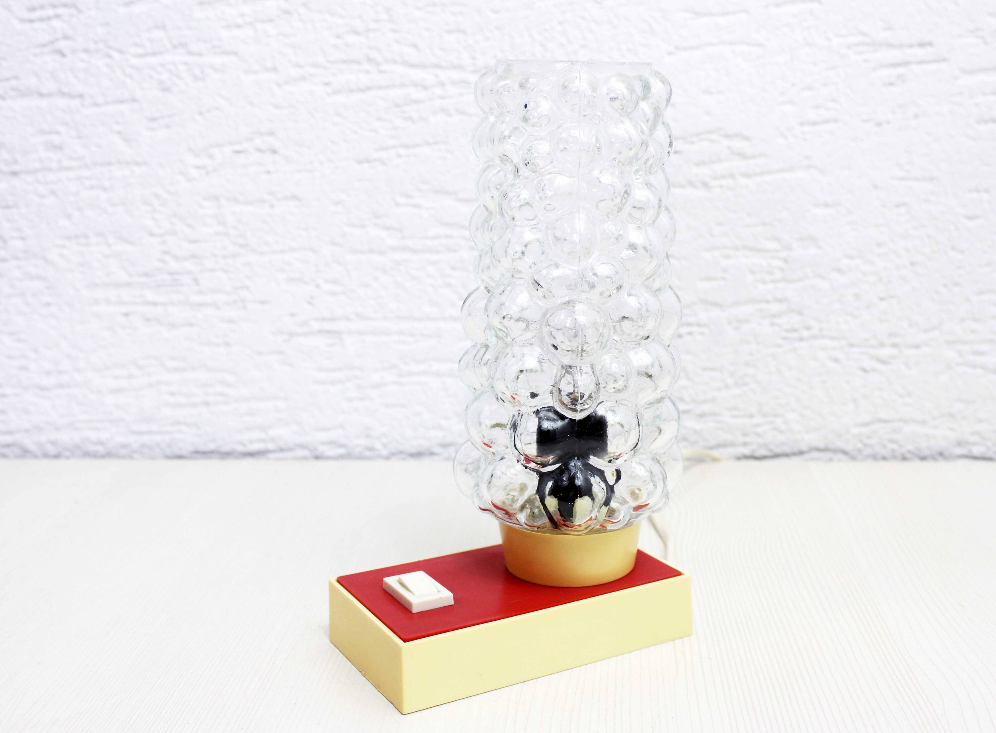 Vintage grape-shaped bedside lamp