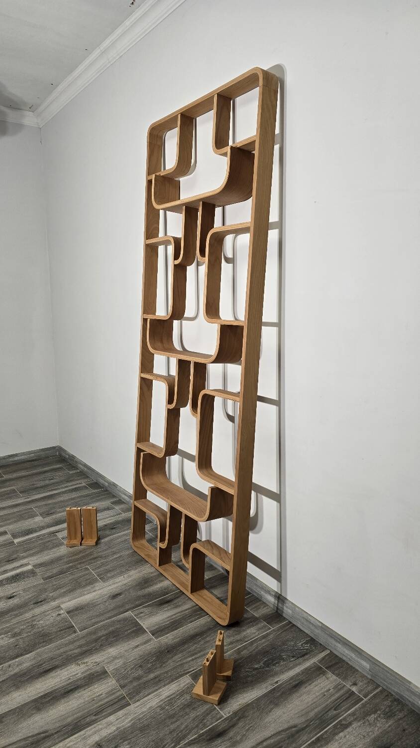 Room Divider by Ludvik Volak for Drevopodnik Holesov, 1950s