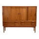 Vintage Teak Highboard, 1960s