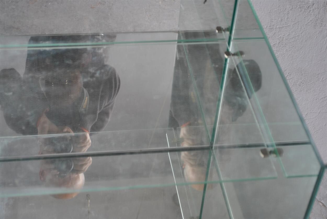 Dressing table mirror style 1940-6 drawers