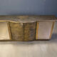 Brass credenza by Belgochrom, 1980s