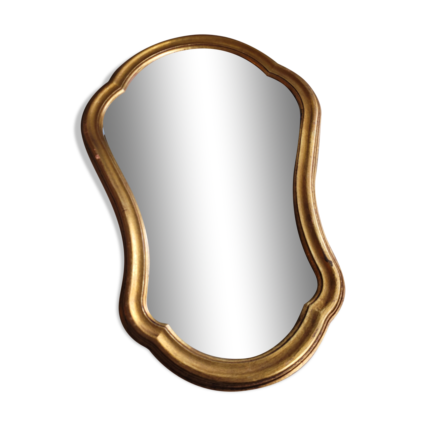 Gilded wooden mirror 61x41cm