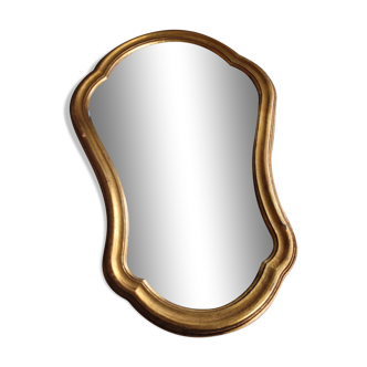 Gilded wooden mirror 61x41cm