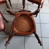 Set of 5 19th century cacahogany chairs