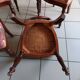 Set of 5 19th century cacahogany chairs
