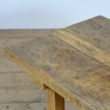 Vintage oak butcher's table/farmtable, 1920s